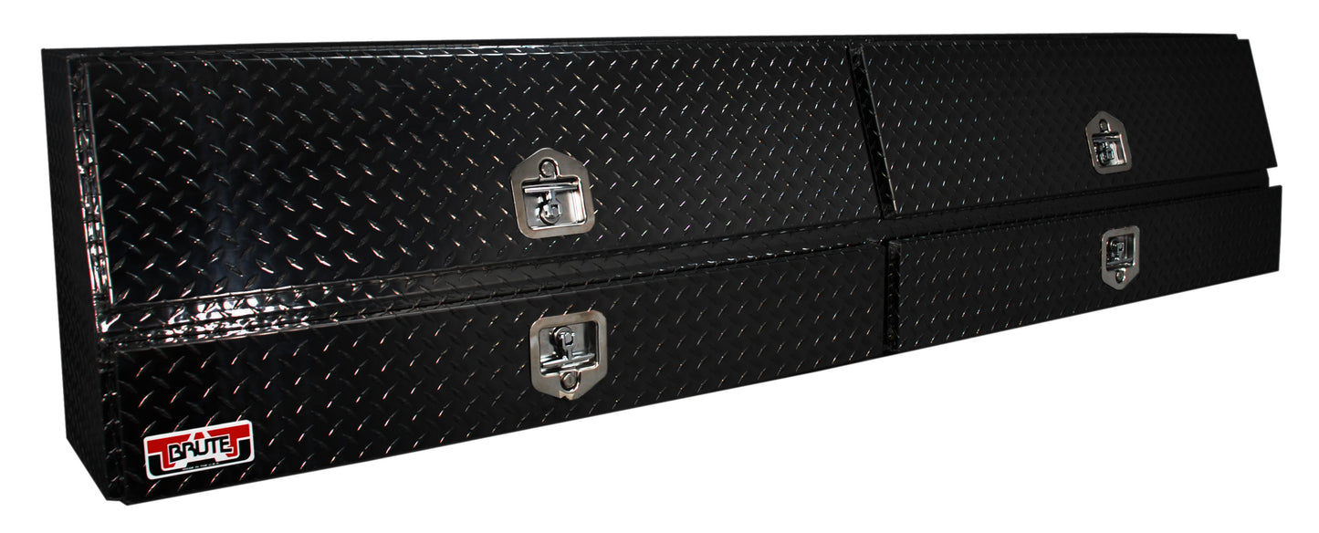 GXTX - TBS200-96D-BD-BT - 96inch Contr. TopSider W/ Drawers & Doors Comm. Class - Black Texture Coat