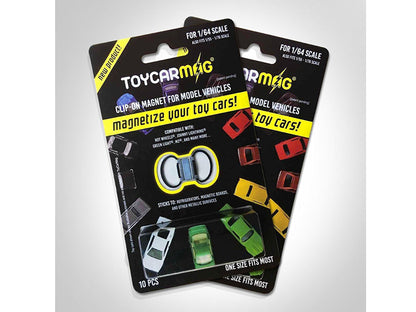 10 piece Clip-On Magnets Clip and Display for 1/64-1/55-1/76 Scale Model Cars by Toyscarmag  free shipping USA