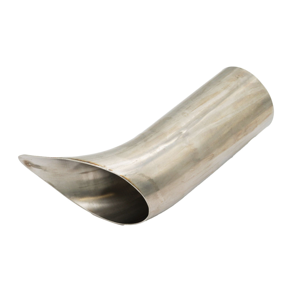 3" Teardrop Hood Exit Exhaust Tip 304 Stainless Steel Universal Weld On Tip