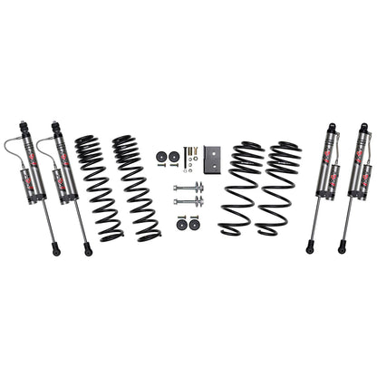 Skyjacker - 2.5 In. Suspension Lift System With ADX 2.0 Remote Reservoir Shocks. - TJ25BKXLT