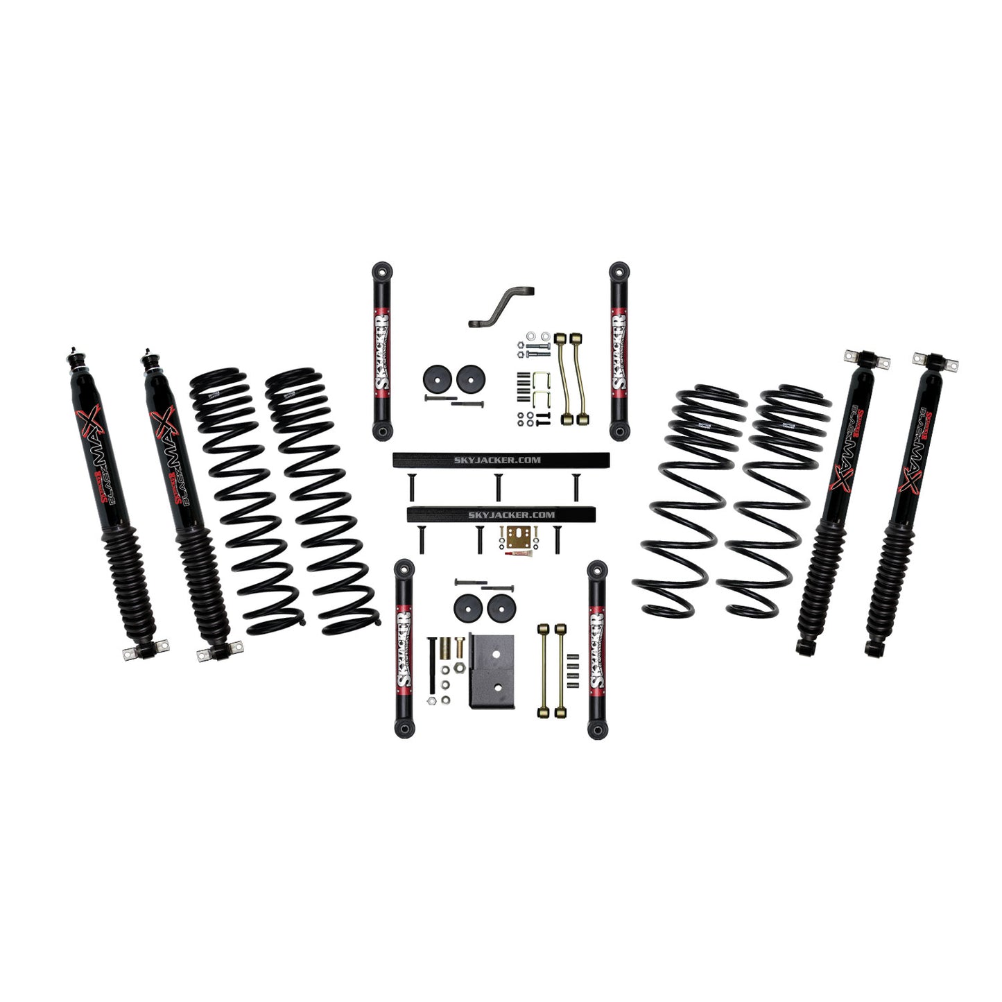 Skyjacker - Long Travel Series Suspension Lift Kit W/Shocks - TJ401BPBLT