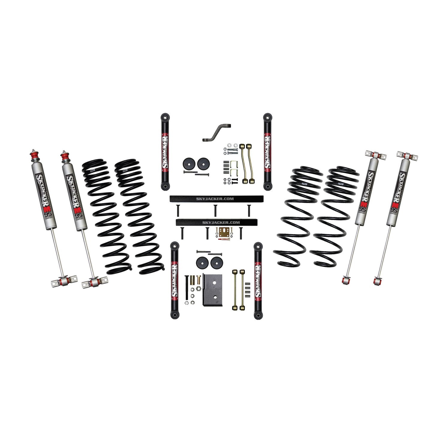 Skyjacker - Long Travel Series Suspension Lift Kit W/Shocks - TJ401BPMLT