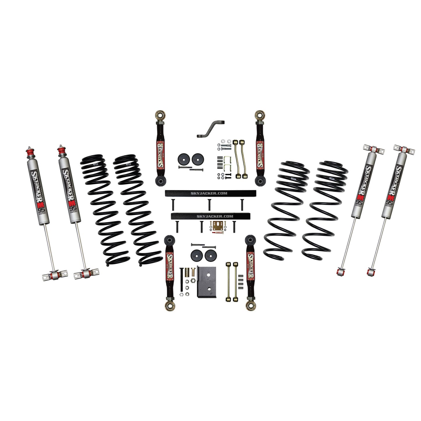 Skyjacker - Long Travel Series Suspension Lift Kit W/Shocks - TJ401BPMLTX