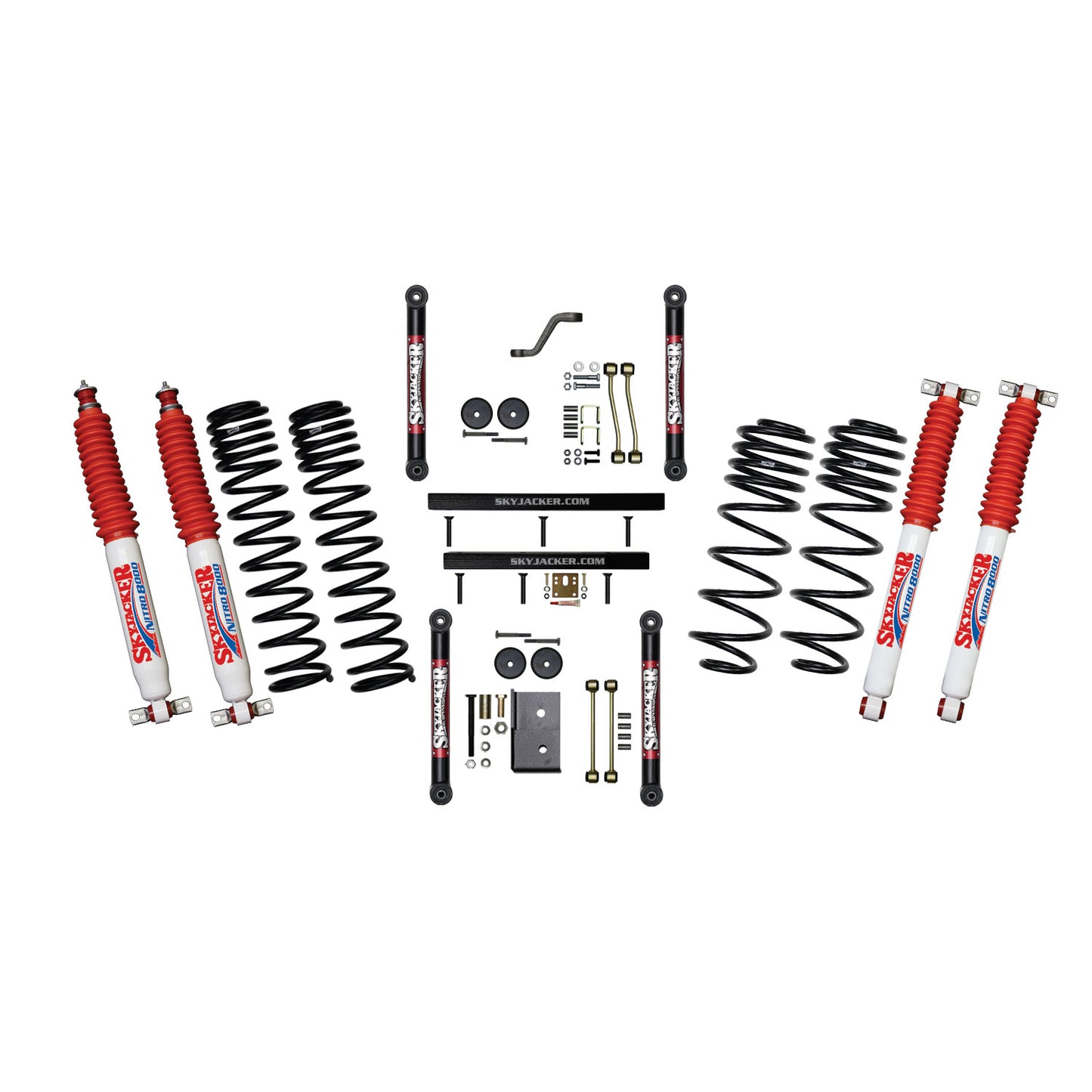 Skyjacker - Long Travel Series Suspension Lift Kit W/Shocks - TJ401BPNLT