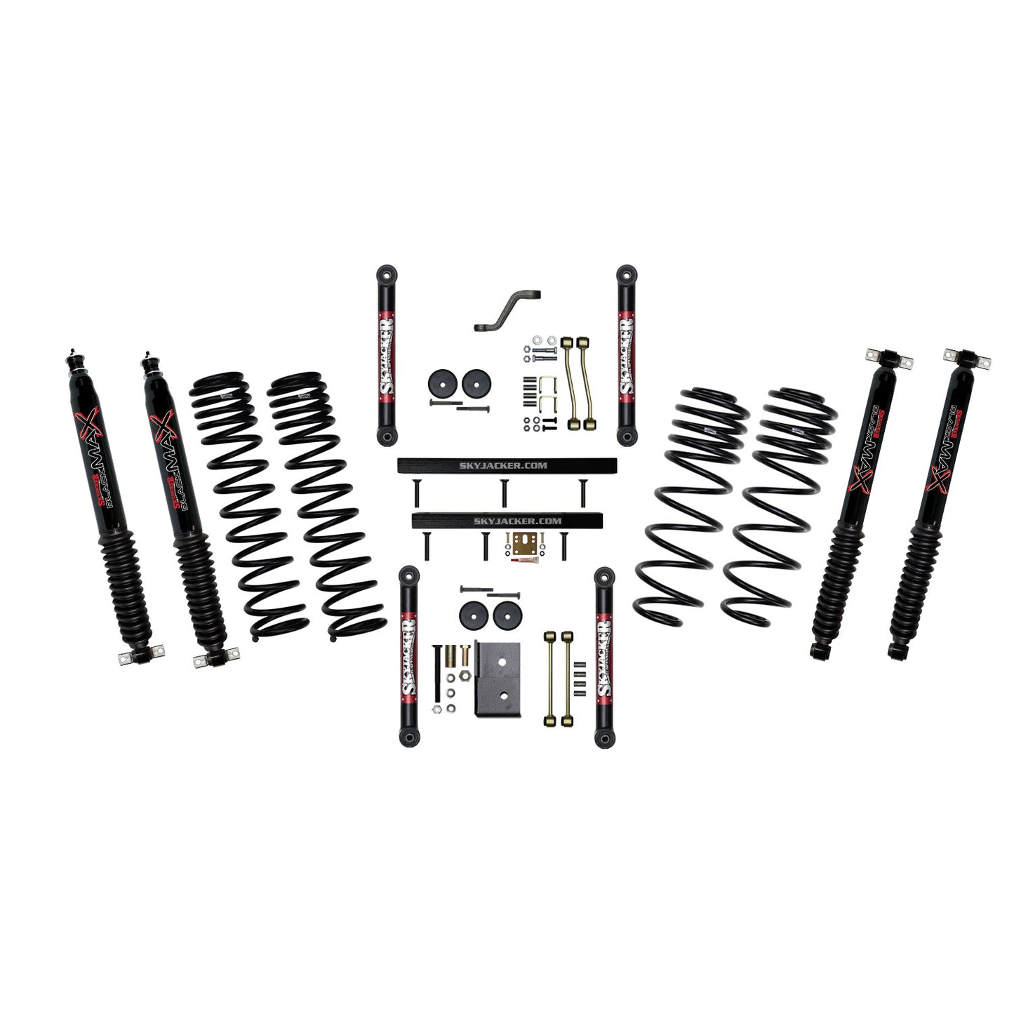 Skyjacker - Long Travel Series Suspension Lift Kit W/Shocks - TJ403BPBLT