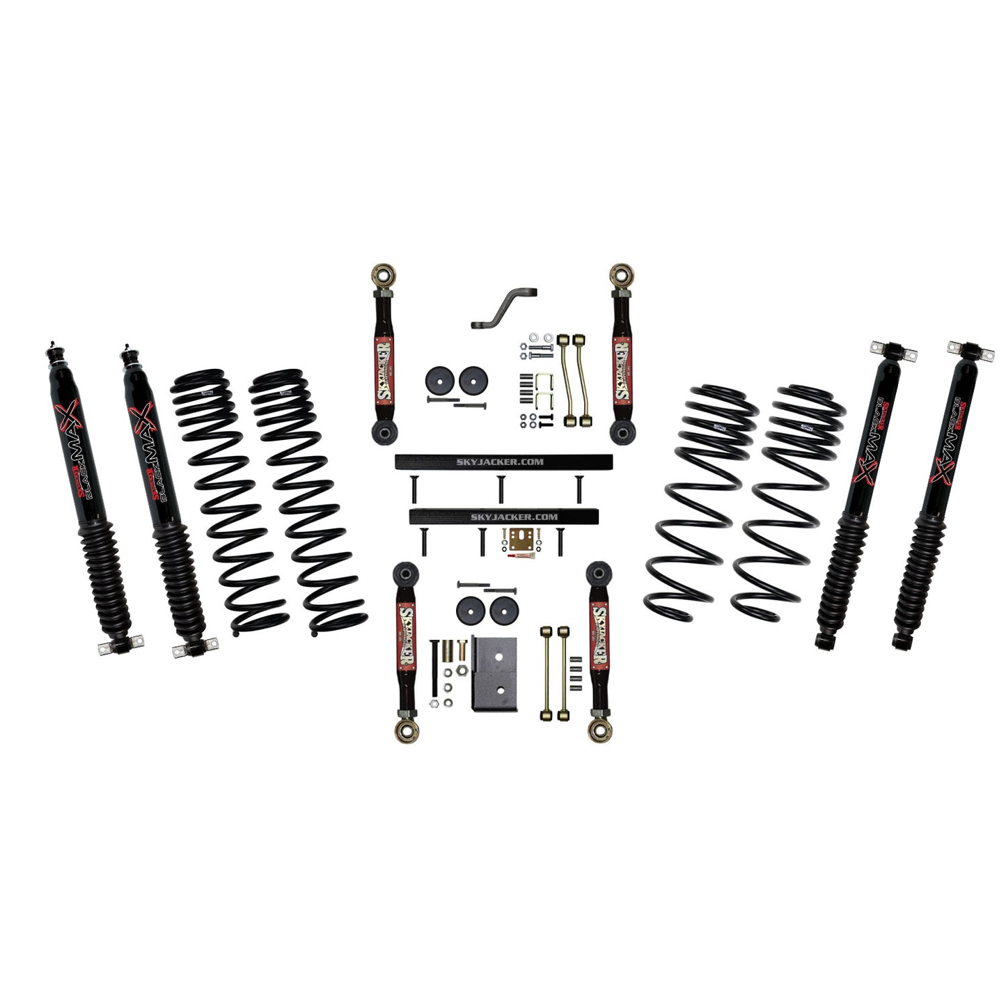 Skyjacker - Long Travel Series Suspension Lift Kit W/Shocks - TJ403BPBLTX