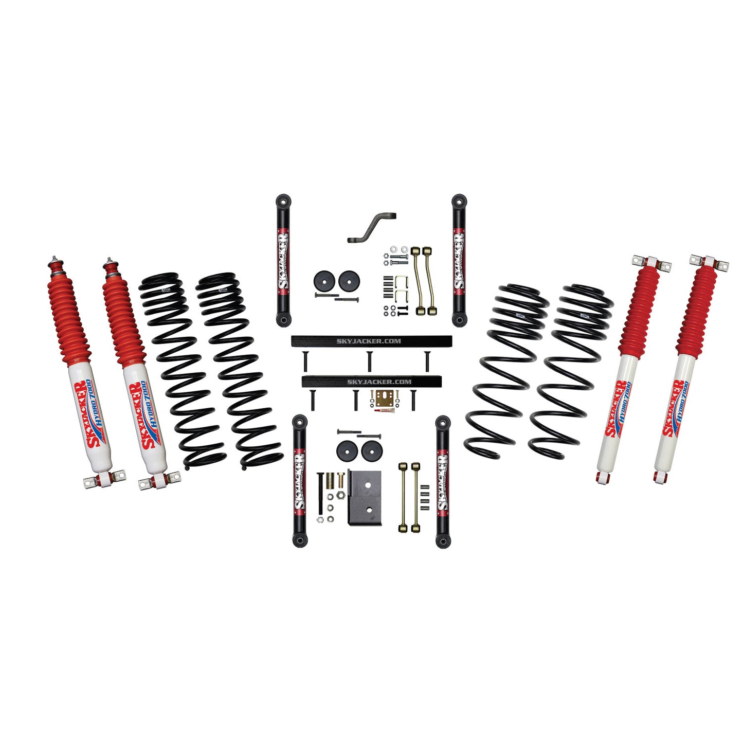 Skyjacker - Long Travel Series Suspension Lift Kit W/Shocks - TJ403BPHLT