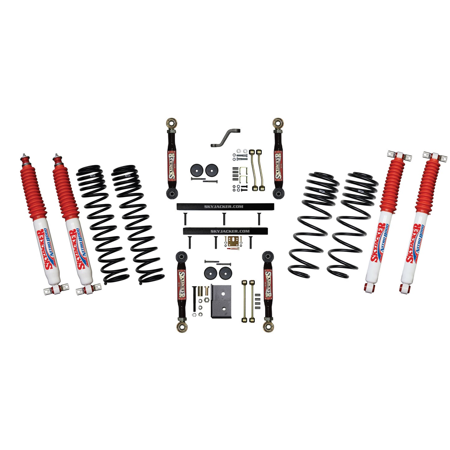 Skyjacker - Long Travel Series Suspension Lift Kit W/Shocks - TJ403BPNLTX