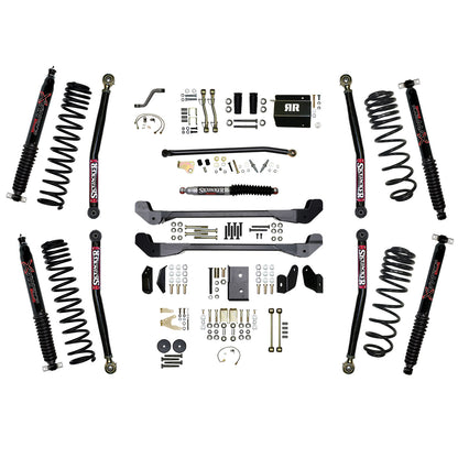 Skyjacker - Long Arm Suspension Lift Kit W/ Shocks - TJ60RR1LTK-B