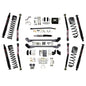 Skyjacker - Long Arm Suspension Lift Kit W/ Shocks - TJ60RR1LTK-B