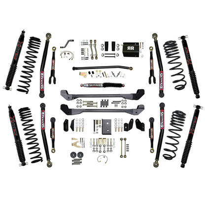 Skyjacker - Long Arm Suspension Lift Kit W/ Shocks - TJ60RR2LTK-B