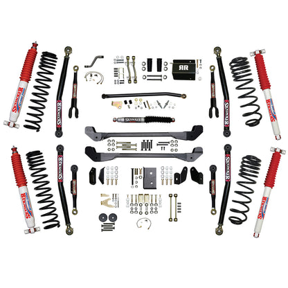 Skyjacker - Long Arm Suspension Lift Kit W/ Shocks - TJ60RR2LTK-H