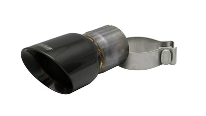 Single 3.5in. Black PVD Pro-Series Universal Tip Kit (2.75in. Inlet-Clamp Includ