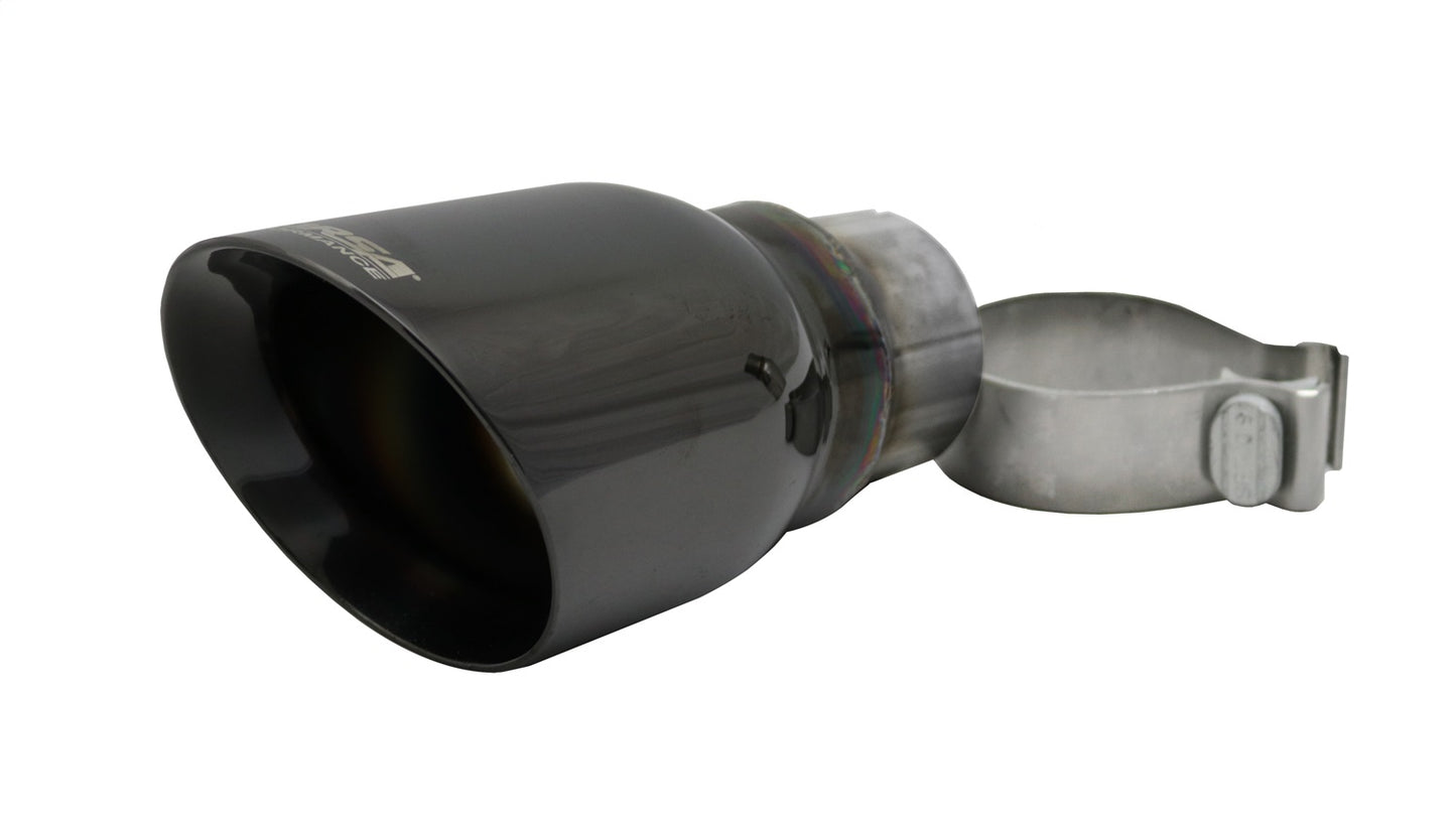Single 4.0in. Black PVD Pro-Series Universal Tip Kit (2.5in. Inlet-Clamp Include