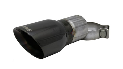 Single 4.0in. Black PVD Pro-Series Universal Tip Kit (3.0in. Inlet-Clamp Include