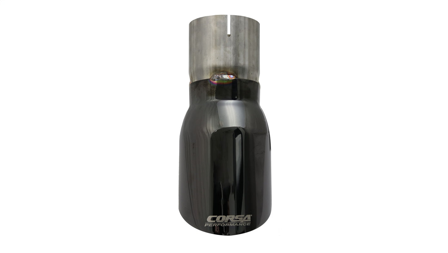 Single 4.0in. Black PVD Pro-Series Universal Tip Kit (3.0in. Inlet-Clamp Include