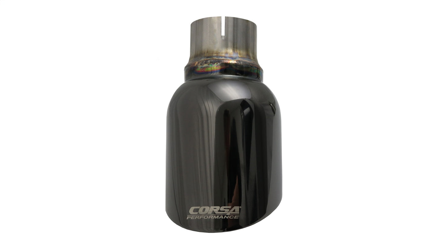 Single 4.5in. Black PVD Pro-Series Universal Tip Kit (2.5in. Inlet-Clamp Include