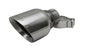 Single 4.5in. Polished Pro-Series Universal Tip Kit (2.5in. Inlet-Clamp Included