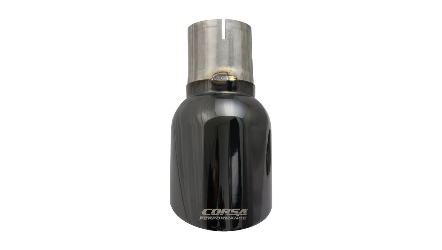 Single 4.5in. Black PVD Pro-Series Universal Tip Kit (2.75in. Inlet-Clamp Includ