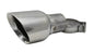 Single 4.5in. Polished Pro-Series Universal Tip Kit (2.75in. Inlet-Clamp Include