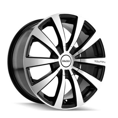 TOUREN TR3 3130 GLOSS BLACK MACHINED 15X7 4-100/4-114.3 40MM 67.1MM