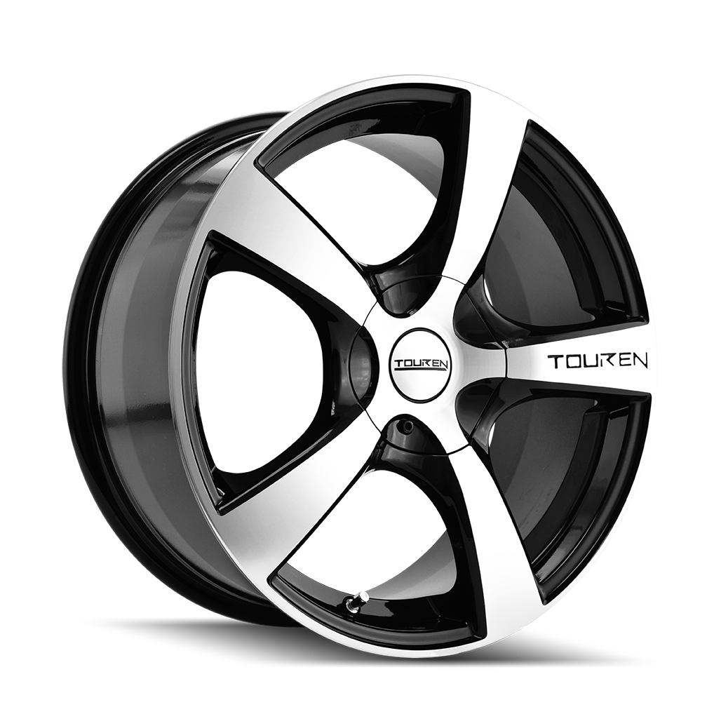 TOUREN TR9 3190 GLOSS BLACK MACHINED 17X7 5-110/5-115 42MM 72.62MM