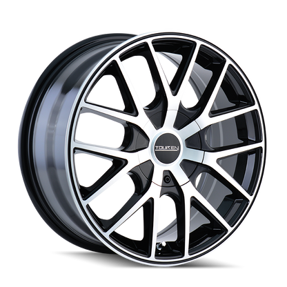 TOUREN TR60 3260 GLOSS BLACK MACHINED 20X8.5 5-127 40MM 71.5MM