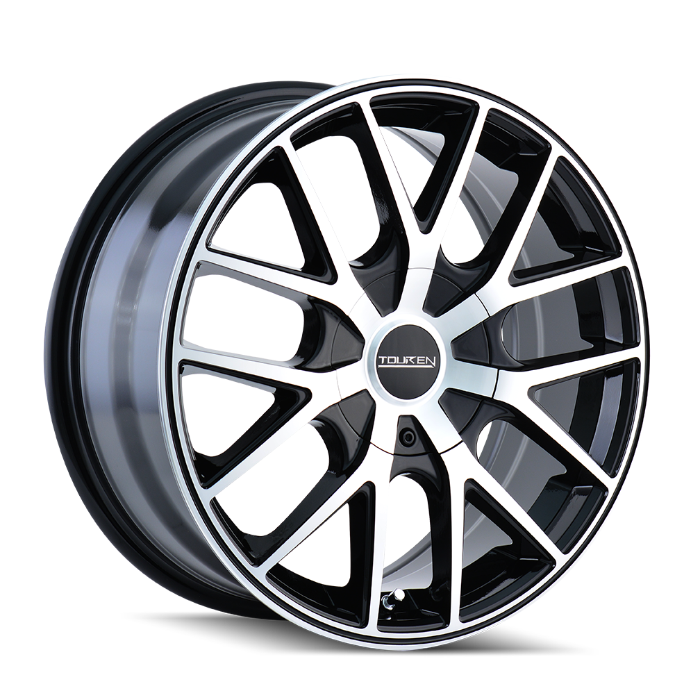 TOUREN TR60 3260 GLOSS BLACK MACHINED 16X7 5-100/5-114.3 42MM 72.62MM