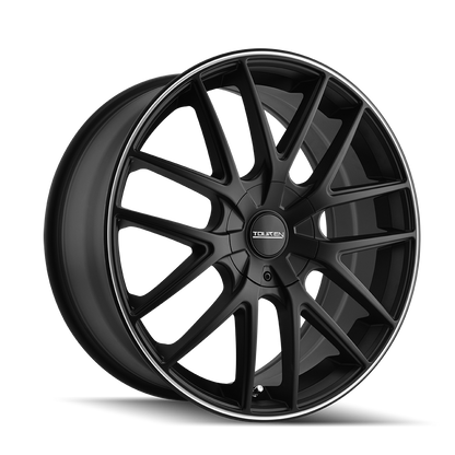 TOUREN TR60 3260 MATTE BLACK MACHINED 18X8 5-127 40MM 71.5MM