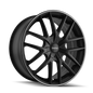 TOUREN TR60 3260 MATTE BLACK MACHINED 16X7 5-112/5-120 42MM 72.62MM