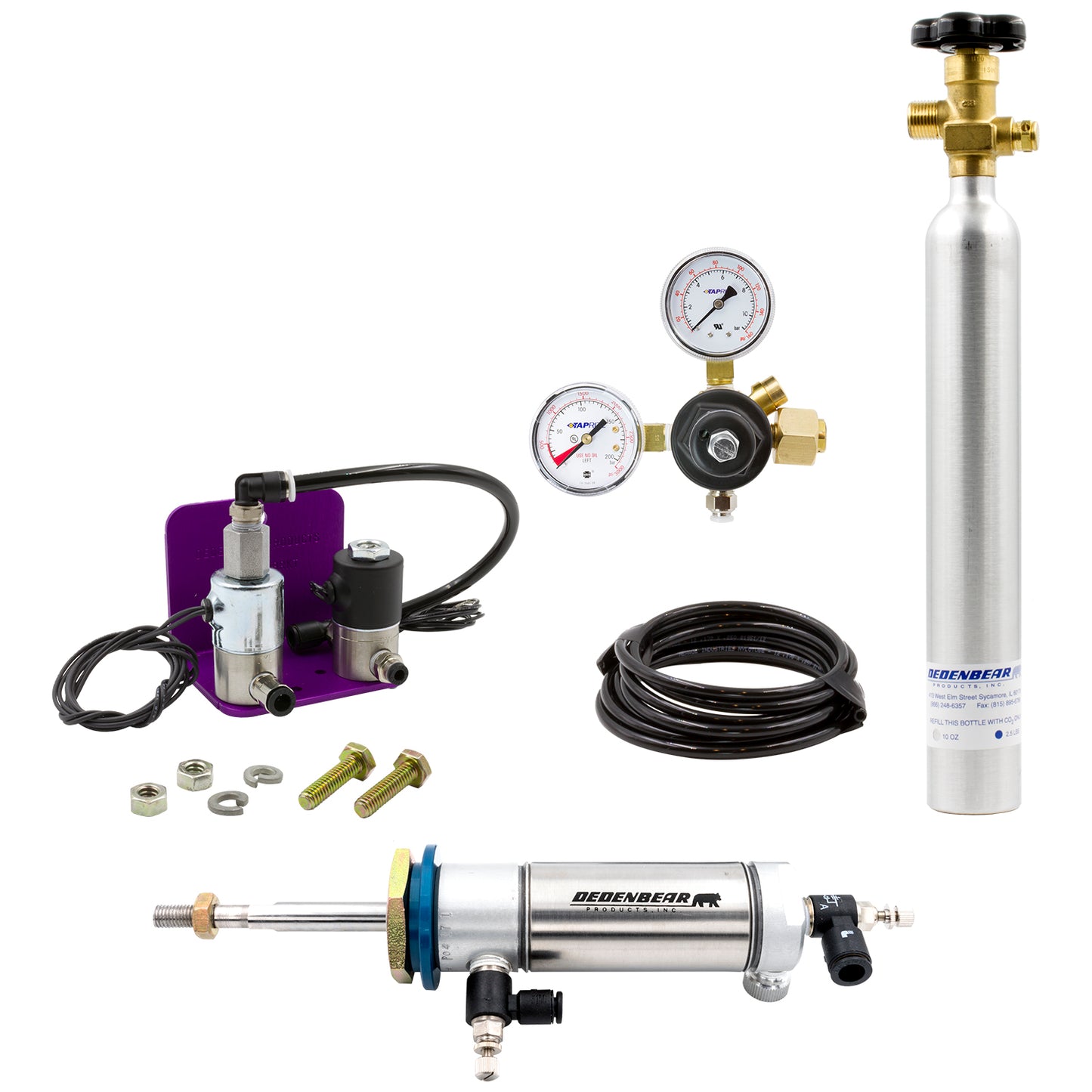 CO2 RETROFIT KIT FOR TS1 INCLUDES AB10K BOTTLE KIT (DOUBLE ACTING)