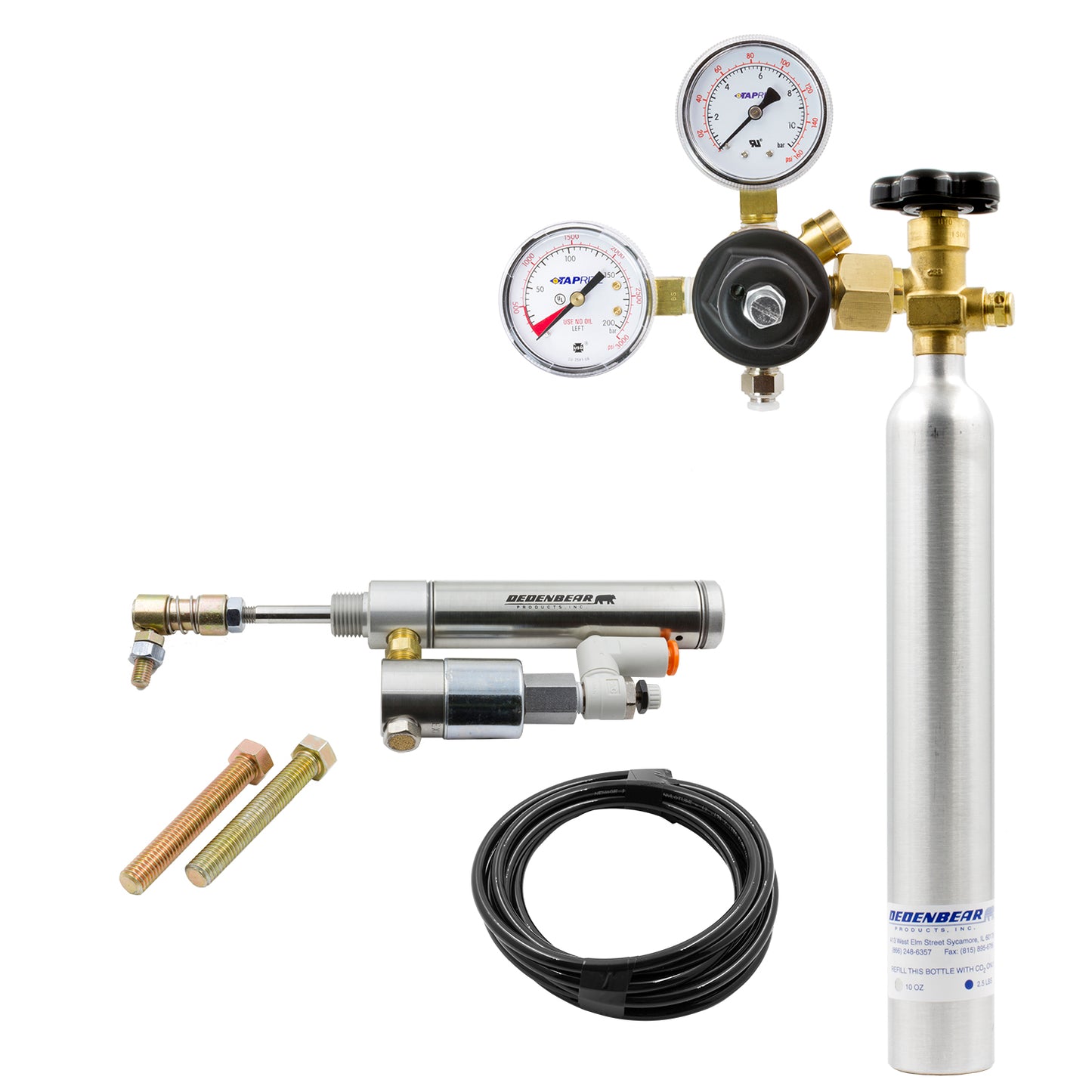 THROTTLE STOP KIT LINKAGE STYLE CO2 LONG STROKE BIG BORE INCLUDES AB10K BTL KIT