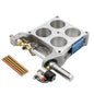 THROTTLE STOP BASEPLATE STYLE CO2 ACTUATED DOM. HOLLEY 4500 (SINGLE ACTING)