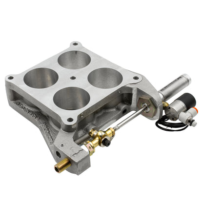 THROTTLE STOP BASEPLATE STYLE CO2 ACTUATED DOM. HOLLEY 4500 (SINGLE ACTING)