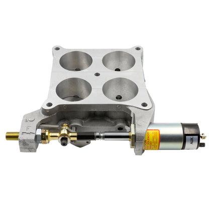 THROTTLE STOP BASEPLATE STYLE ELECTRIC SOLENOID DOM. HOLLEY 4500