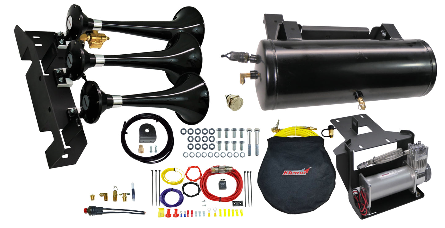 Kleinn Air Horns - TUN-230 - Tundra 230 Train Horn Kit