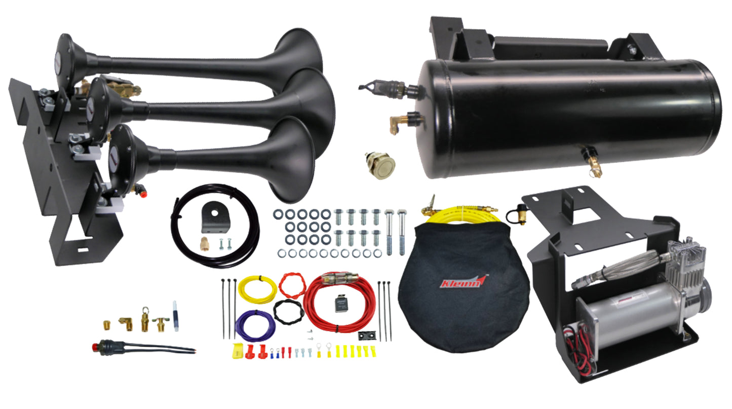 Kleinn Air Horns - TUN-734 - Tundra 730 Train Horn Kit