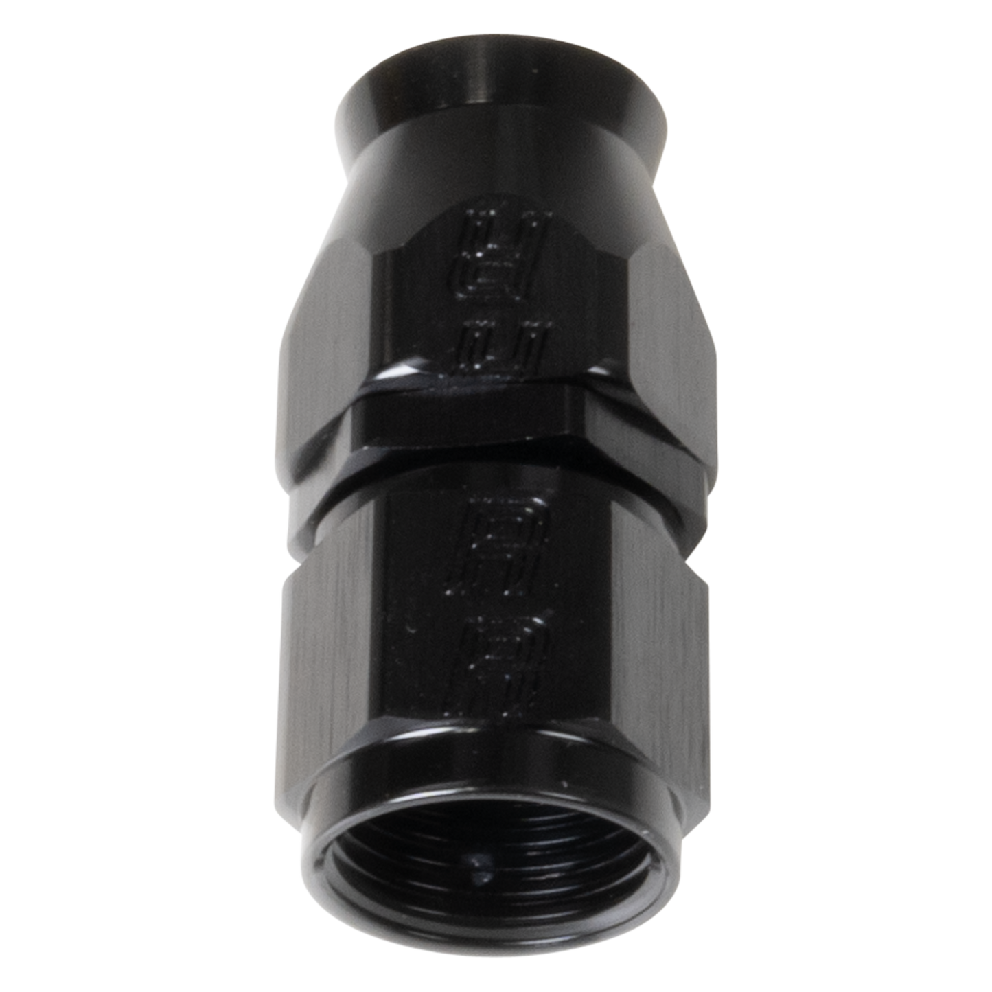 Black Straight -10 Pro PTFE Hose End