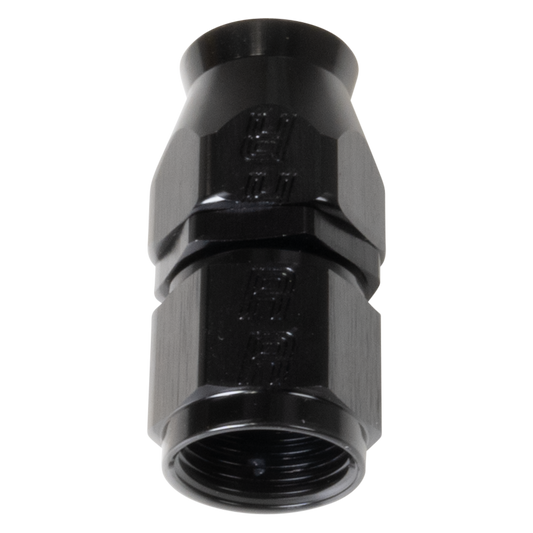 Black Straight -10 Pro PTFE Hose End