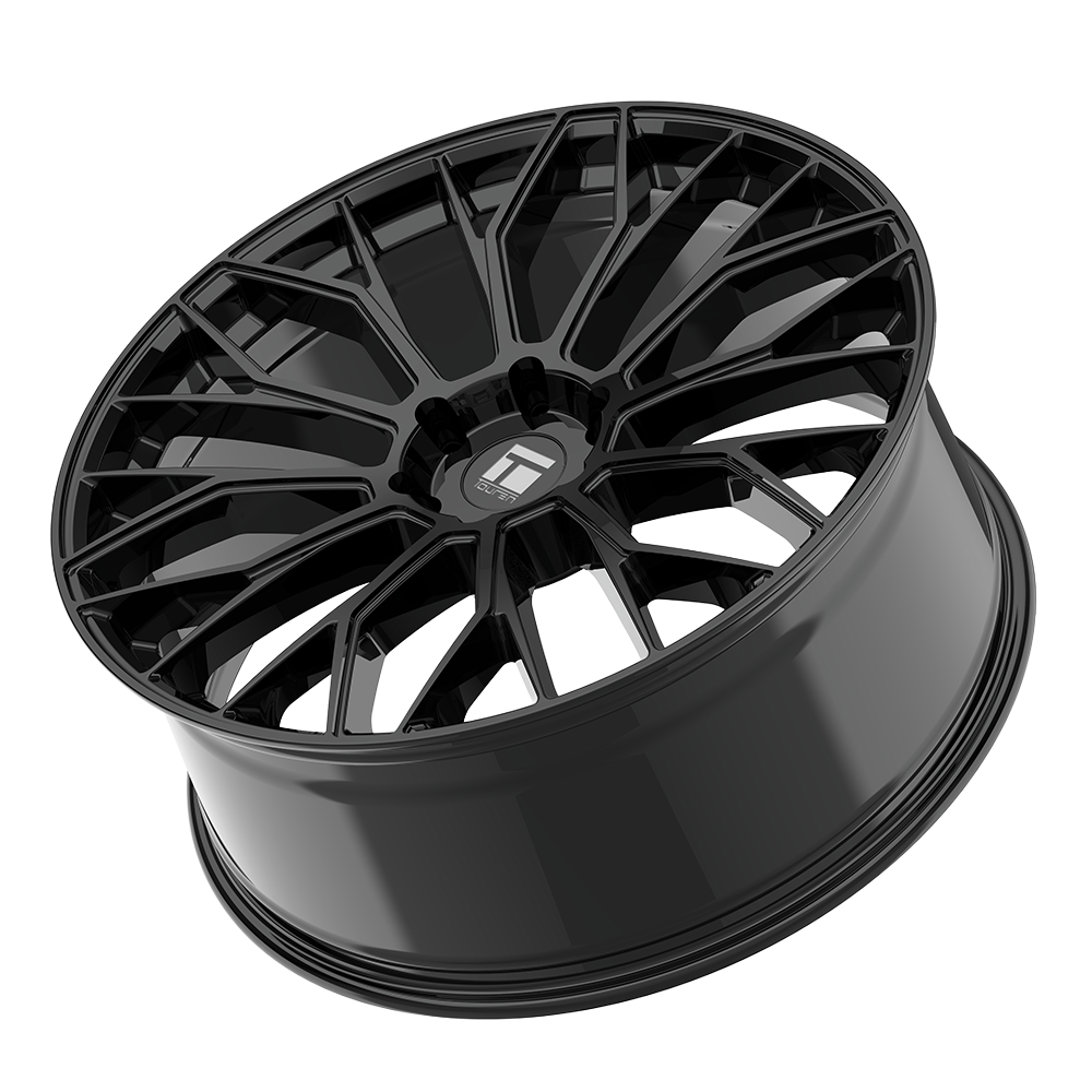 TOUREN TR08 3208 GLOSS BLACK 22X9 6-139.7 20MM 106.1MM 3208-22983GB20