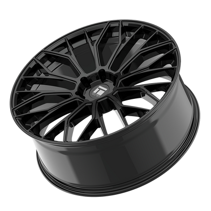 TOUREN TR08 3208 GLOSS BLACK 22X9 6-139.7 20MM 106.1MM 3208-22983GB20
