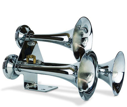 HP10314 Premium Triple Train Horn (HP10254) And Onboard Air Kit (HP10163)