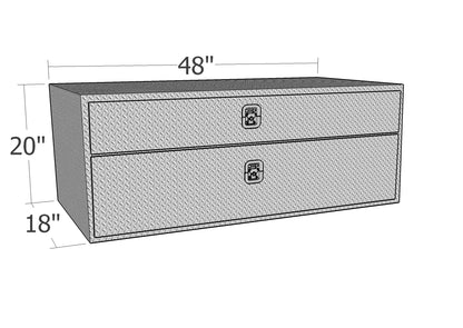 GXTX - UB48-20TD - 48inchx20inch UnderBody W/ Top Drawer