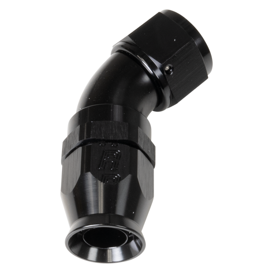 Black 45 -12 Pro PTFE Hose End