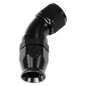 Black 45 -12 Pro PTFE Hose End