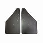 No Drill  Specific Design Front Mud Flaps For The 2009-2014 Ford F150 Pickups Non-Weighted Version 12"W X 20.5"H