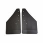 No Drill  Specific Design Rear Mud Flaps For The 2009-2014 Ford F150 Pickups With Black-Powder Coated Stainless Steel Weights Pre-Installed - 12"W X 20.5"H