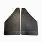 No Drill  Specific Design Front Mud Flaps For The 2015-2020 Ford F150 Pickups With Black-Powder Coated Stainless Steel Weights Pre-Installed - 12"W X 20.5"H