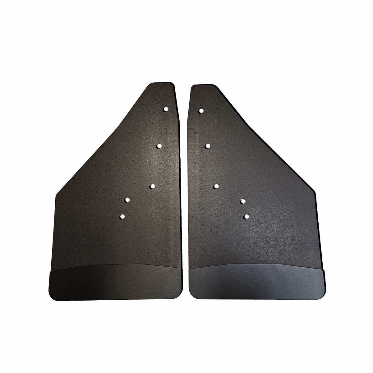 No Drill  Specific Design Rear Mud Flaps For The 2015-2020 Ford F150 Pickups With Black-Powder Coated Stainless Steel Weights Pre-Installed - 12"W X 20.5"H
