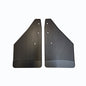 No Drill  Specific Design Front Mud Flaps For The 2019+ Ram 1500 Pickups With Black-Powder Coated Stainless Steel Weights Pre-Installed - 12"W X 20.5"H - No Factory Flare